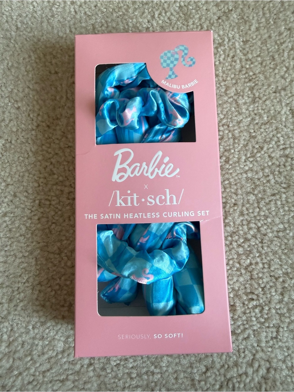Kitsch Barbie Satin Heatless Curling Set